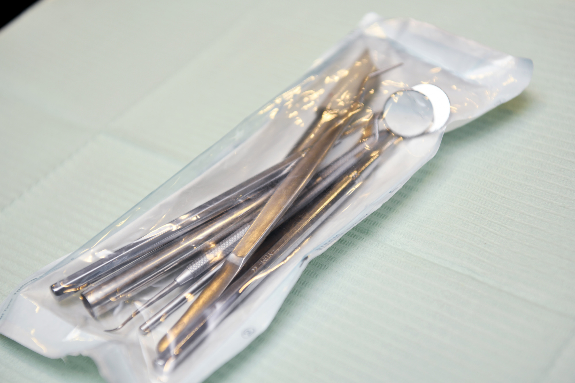 錦織歯科医院の器具の保管